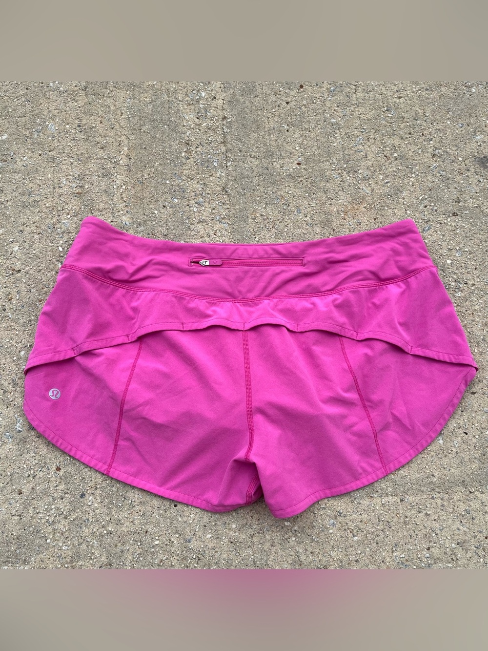 Lululemon speed up shorts size 10 pink